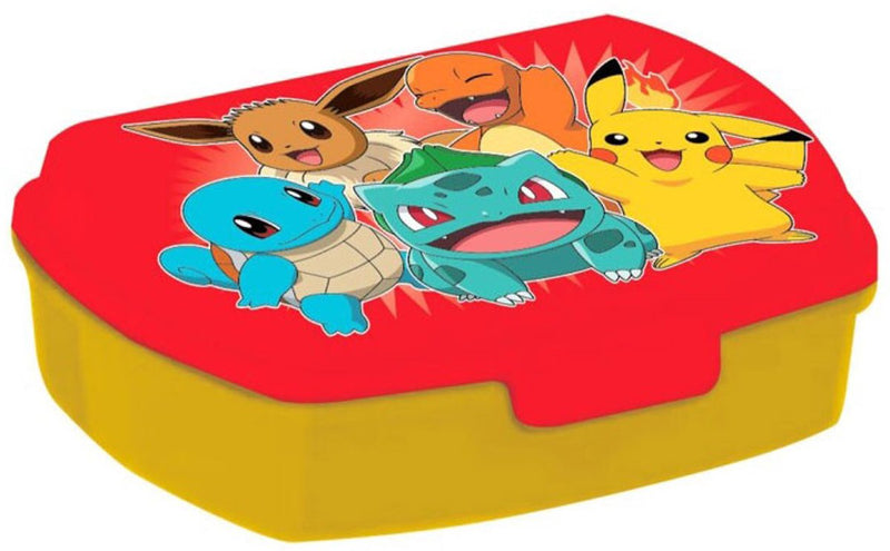 Afbeelding laden in galerijviewer, Pokémon red funny plastic sandwich box
