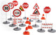 Lena _- verkeerstekens - 17 stuks