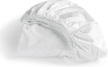 Cinderella - sundays - hoeslaken - 100% katoen-satijn - 140x200 cm - tot 25 cm matrashoogte - wit