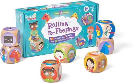 Learning resources educatief spel rolling for feelings - emoties leren. - 3+