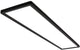 Briloner tava - led plafonniere - plafondlamp met indirect licht - neutraal wit licht - 98cm - zwart