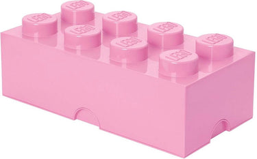 Lego - opbergbox brick 8 - polypropyleen - roze