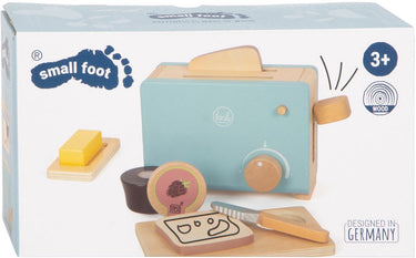 Small foot - houten broodrooster set
