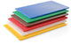 Hendi snijplankenset - hdpe 500 kunststof - gastronorm 1 1 - 530x325 mm, 10 mm dik - haccp kleurcodering - 6 kleuren, 6 stuks - voor horecakeuken