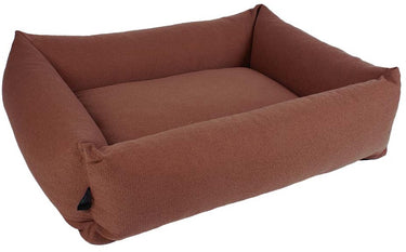 D d home - eden hondenmand - waterafstotend wasbare hoes - maroon - small 70x60x20cm