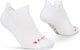 Gripgrab - classic no show zomer fietssokken 1 paar enkelsokken coolmax sport sokken - wit - unisex - maat m (41-44)