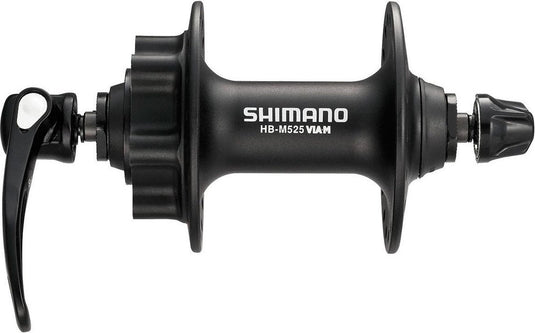 Shimano voornaaf fh-m525 - 36 gaats 6 bouts remschijfbevestiging - zwart