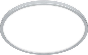 Briloner pulap - led badkamerlamp - plafonniére met indirect verlichting - neutraal wit licht - ø29 x 4 cm - chroom
