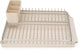 Brabantia sinkside afdruiprek - met lekbak en bestekhouder - soft beige