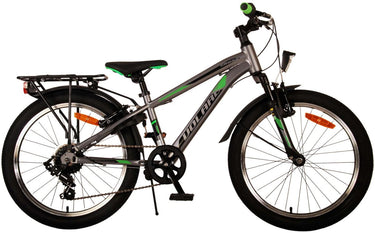 Volare Cross Kinderfiets - Jongens - 20 inch - Grijs - 6 versnellingen