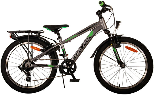 Volare Cross Kinderfiets - Jongens - 20 inch - Grijs - 6 versnellingen