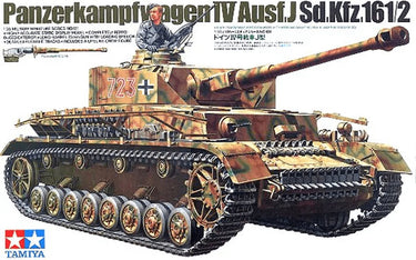 Tamiya modelbouwpakket militaire voertuigen - 35181 german sdkfz.161 2 panzer iv j with 1 figure plastic - 1:35 - modelbouw