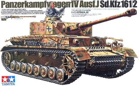 Tamiya modelbouwpakket militaire voertuigen - 35181 german sdkfz.161 2 panzer iv j with 1 figure plastic - 1:35 - modelbouw