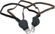 Dresco trio snelbinder bruin zwart bruin