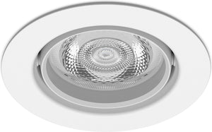 Philips led philips impala inbouwspot - 1-lichts - wit - rond