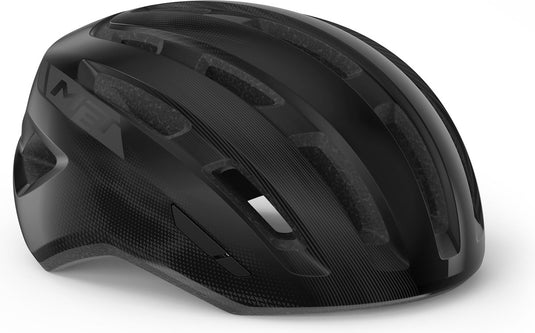 Met miles mips fietshelm mannen vrouwen – fietshelm stadsfiets volwassenen – e-bike – trekking – maat m l (58-61cm) – black glossy (zwart)