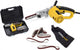Powerplus elektrische vijlmachine powx139 - 400w schuurmachine - schuurriem 457x13mm - 1700min-1 - met opbergkoffer - met 10 acc.