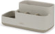 Joseph joseph badkamer organizer, met 5 verdeelvakken, antislip, kunststof, grijs - | easystore