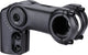 Bbb cycling stuurpen verstelbaar 80mm - verstelbare stuurpen racefiets, e-bike mtb - 31.8mm stuurpenverlenger - -40° +60° hoek - highfix - bhs-35