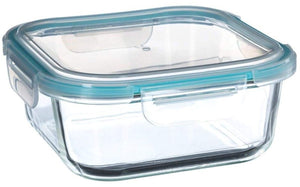 5five simply smart lunchbox blauw transparant kristal 1 l 18,20 x 18,20 x 18.3 cm