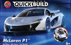 Airfix modelbouwpakket - j6028 quickbuild mclaren p1 - wit - sport auto plastic - - modelbouw