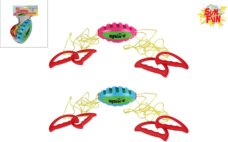 Afbeelding laden in galerijviewer, Lobbes sun fun speedball trekbal speelgoed 18cm voor kinderen.
