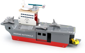 Vilac - vliegdekschip - houten speelgoed