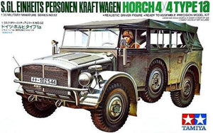 Tamiya modelbouwpakket militaire voertuigen - 35052 german horch 4x4 type1a vehicle plastic - 1:35 - modelbouw