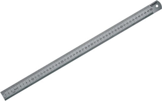 Maped office stalen 50 cm liniaal met gegraveerde maatverdeling