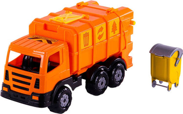 Cavallino xl vuilniswagen oranje, 42cm
