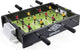 Umbro tafelvoetbal - tafelmodel - voetbaltafel met 12 spelers - incl. 2 mini voetballen - tafelvoetbalspel - zwart
