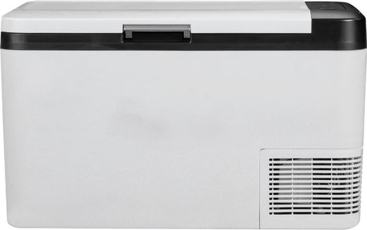 Steamy -e single zone elektrische compressor koelbox - 26 liter - 12v en 230v - voor auto en camping - wit
