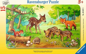 Ravensburger jonge dieren in het bos