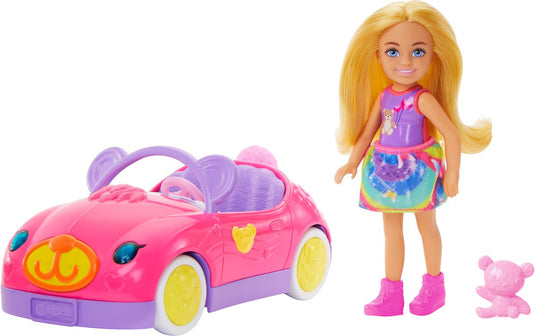 Barbie chelsea met auto