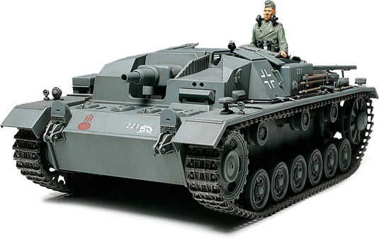 Tamiya modelbouwpakket auto - 35281 sd.kfz. 142 sturmgeschutz iii ausf. b plastic - 1:35 - modelbouw