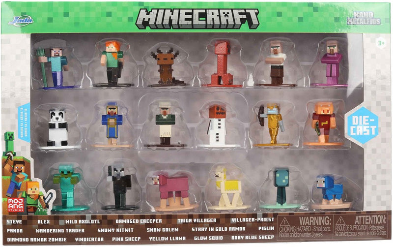 Afbeelding laden in galerijviewer, Jada minecraft multi-pack nanofiguren wave 13 - 18dlg.
