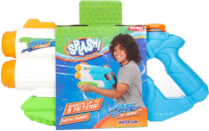 Afbeelding laden in galerijviewer, Splash waterpistool met dubbele loop power, 1080ml
