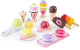 New classic toys ® houten ijsjes speelgoed - 25-delige kleurijke speelset met ijsjes, hoorntjes, ijsschep en bordjes - speelgoedeten - rollenspel keukenspeelgoed ijskraam - vanaf 3 jaar