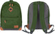 Abbey camp rugzak - 20 liter - classic - legergroen grijs