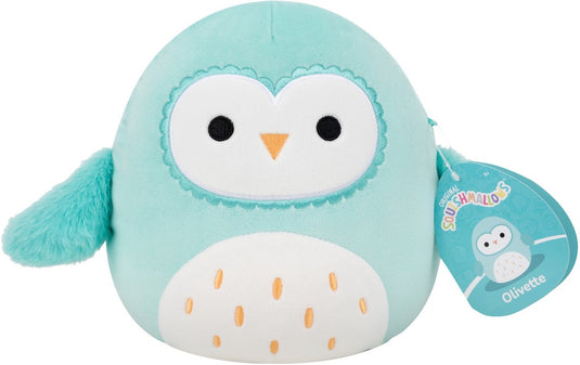 Squishmallows knuffel pluche - olivette the barn owl - 19cm
