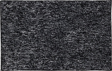 Sealskin speckles badmat 50x80 cm - 100% gerecycled polyester - zwart
