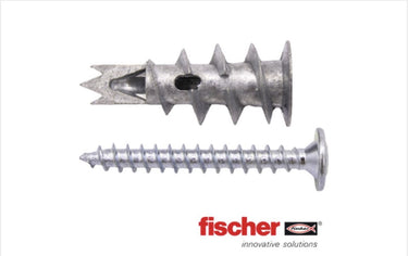 Fischer 090917 gkm s k nv gipsplaatplug 31 mm 1 set(s)
