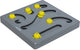 Beeztees brain game looki - hondenspeelgoed - plastic - 28x28x4,5 cm