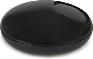 Balvi asbak pebble 13,9 x 5,5 cm melamine zwart