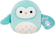 Squishmallows knuffel pluche - olivette the barn owl - 19cm