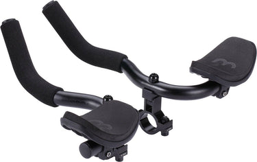 Bbb cycling opzetstuur racefiets - aluminium ligstuur - verstelbaar opzetstuur met armsteun - tijdritstuur - triathlon stuur - compatibel met 22.2, 25.4 of 31.8mm fietsstuur - aerocomfort bhb-59