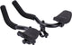 Bbb cycling opzetstuur racefiets - aluminium ligstuur - verstelbaar opzetstuur met armsteun - tijdritstuur - triathlon stuur - compatibel met 22.2, 25.4 of 31.8mm fietsstuur - aerocomfort bhb-59