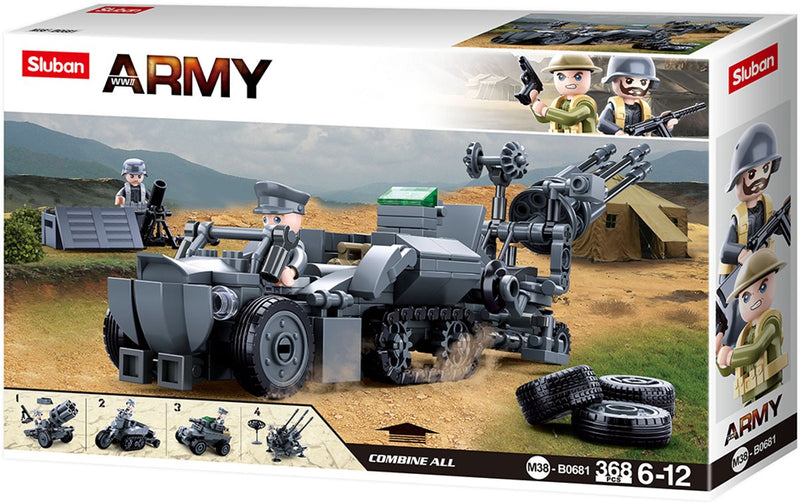 ギャラリービューアに画像をロードする, Sluban wwii - gecombineerd set - 368dlg.
