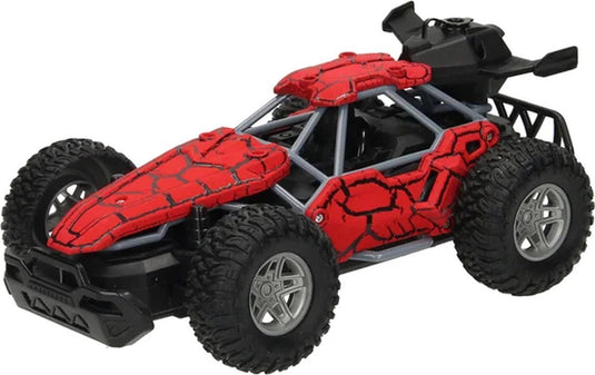 Lobbes speelgoed bv rc auto met rookfunctie - rood