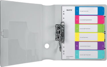 Leitz wow printbare index - tabs 1-6